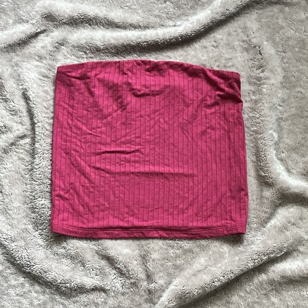 Hot pink american eagle tube top